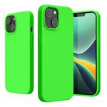 Husa Kwmobile pentru Apple iPhone 14, Silicon, Verde, 59071.159 fotografia produsului