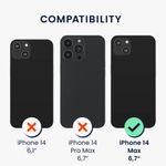 Husa Kwmobile pentru Apple iPhone 14 Plus, Silicon, Verde, 59117.80 fotografia produsului View 5 S