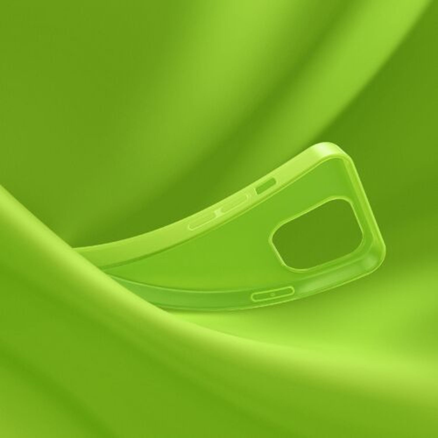 Husa Kwmobile pentru Apple iPhone 14 Plus, Silicon, Verde, 59076.75 fotografia produsului View 10 L