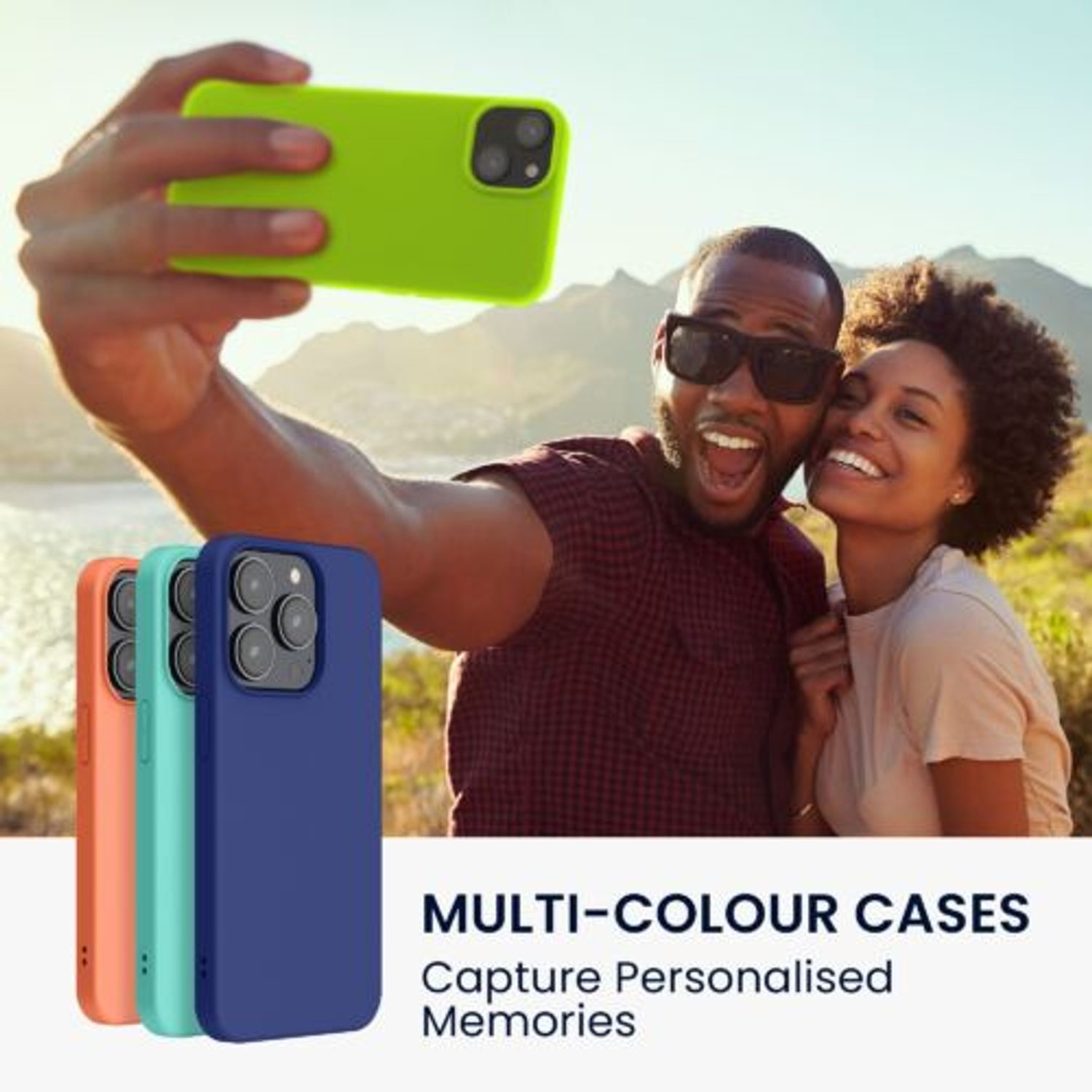 Husa Kwmobile pentru Apple iPhone 14 Plus, Silicon, Verde, 59076.75 fotografia produsului View 3 L
