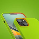 Husa Kwmobile pentru Apple iPhone 14 Plus, Silicon, Verde, 59076.75 fotografia produsului View 12 S