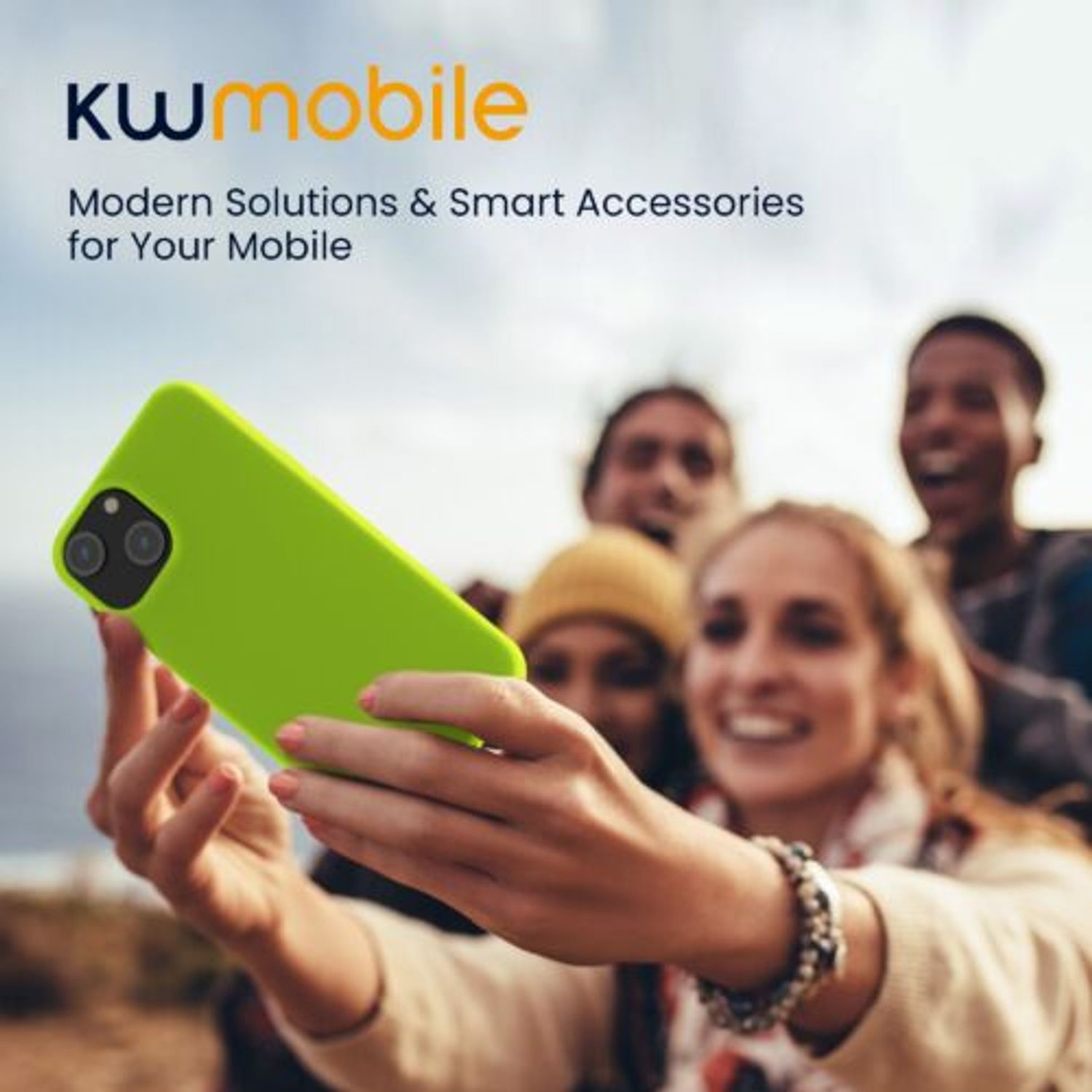 Husa Kwmobile pentru Apple iPhone 14 Plus, Silicon, Verde, 59076.75 fotografia produsului View 7 L
