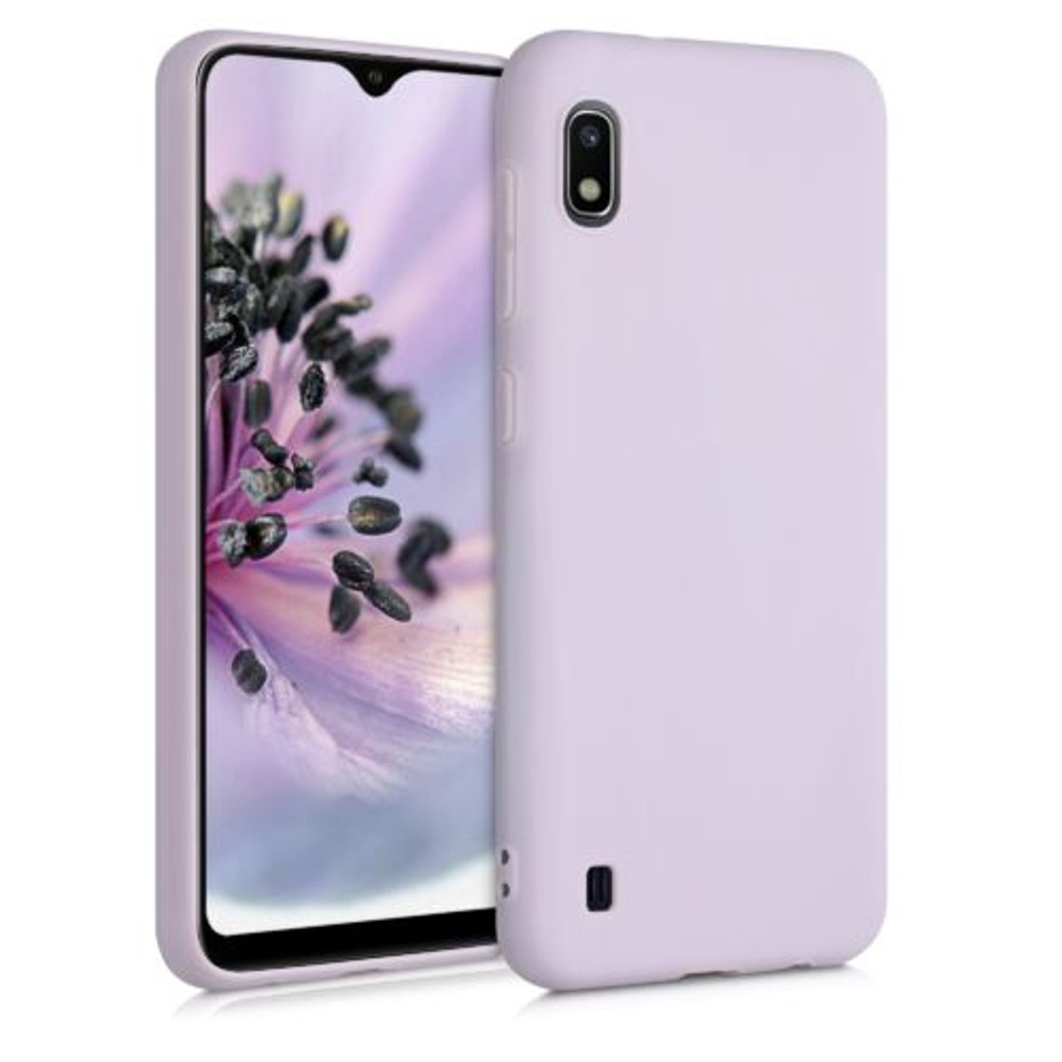 Husa pentru Samsung Galaxy A10, Silicon, Mov, 49814.192 fotografia produsului