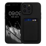 Husa Kwmobile pentru Apple iPhone 14 Pro Max, Silicon, Negru, 59115.01 fotografia produsului