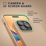 Husa Kwmobile pentru Apple iPhone 14 Pro Max, Silicon, Crem, 59074.154 fotografia produsului View 7 S