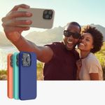 Husa Kwmobile pentru Apple iPhone 14 Pro Max, Silicon, Maro, 59074.155 fotografia produsului View 8 S