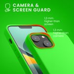 Husa Kwmobile pentru Apple iPhone 14, Silicon, Verde, 59071.159 fotografia produsului View 6 S