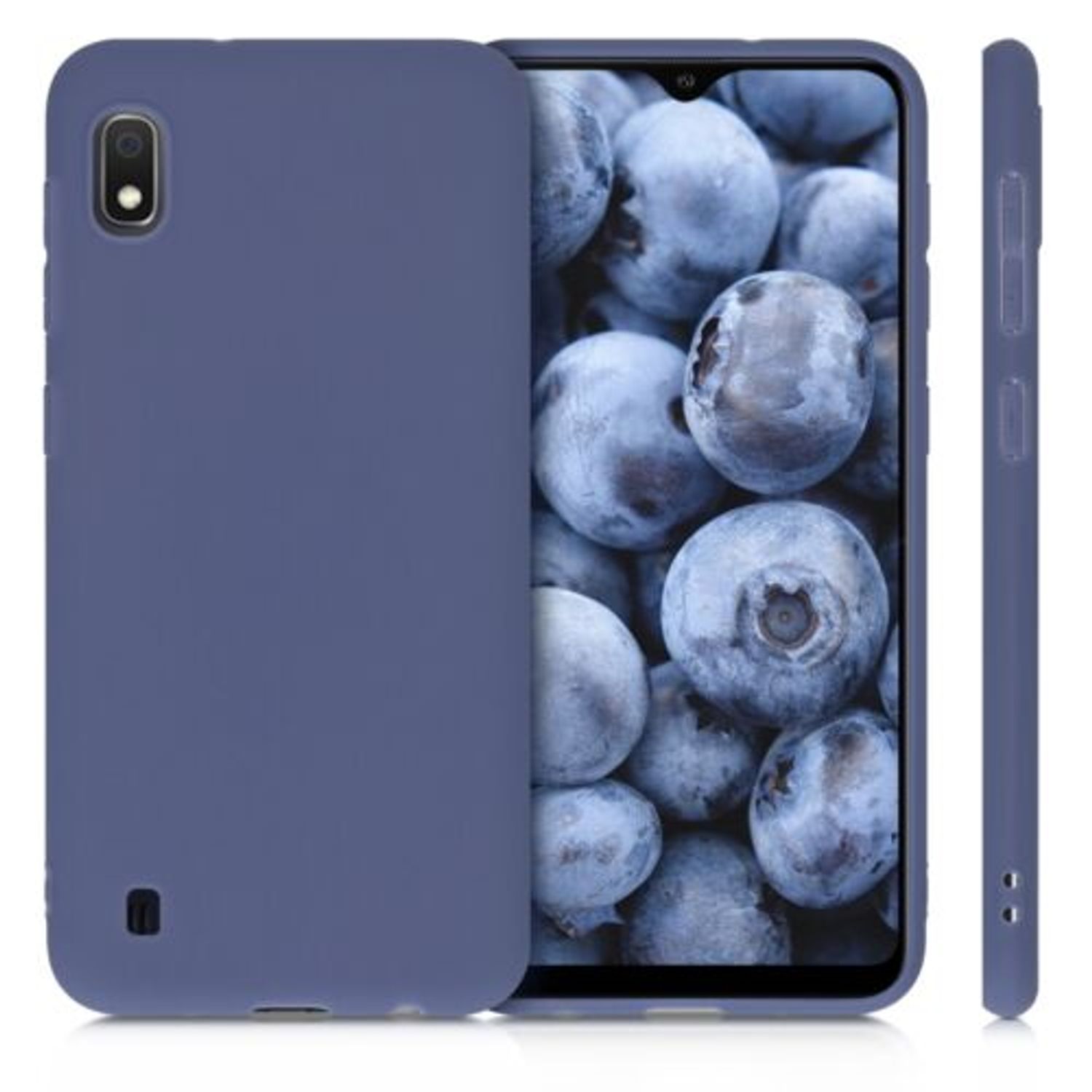 Husa pentru Samsung Galaxy A10, Silicon, Albastru, 49814.168 fotografia produsului View 2 L