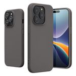 Husa Kwmobile pentru Apple iPhone 14 Pro, Silicon, Gri, 59081.155 fotografia produsului