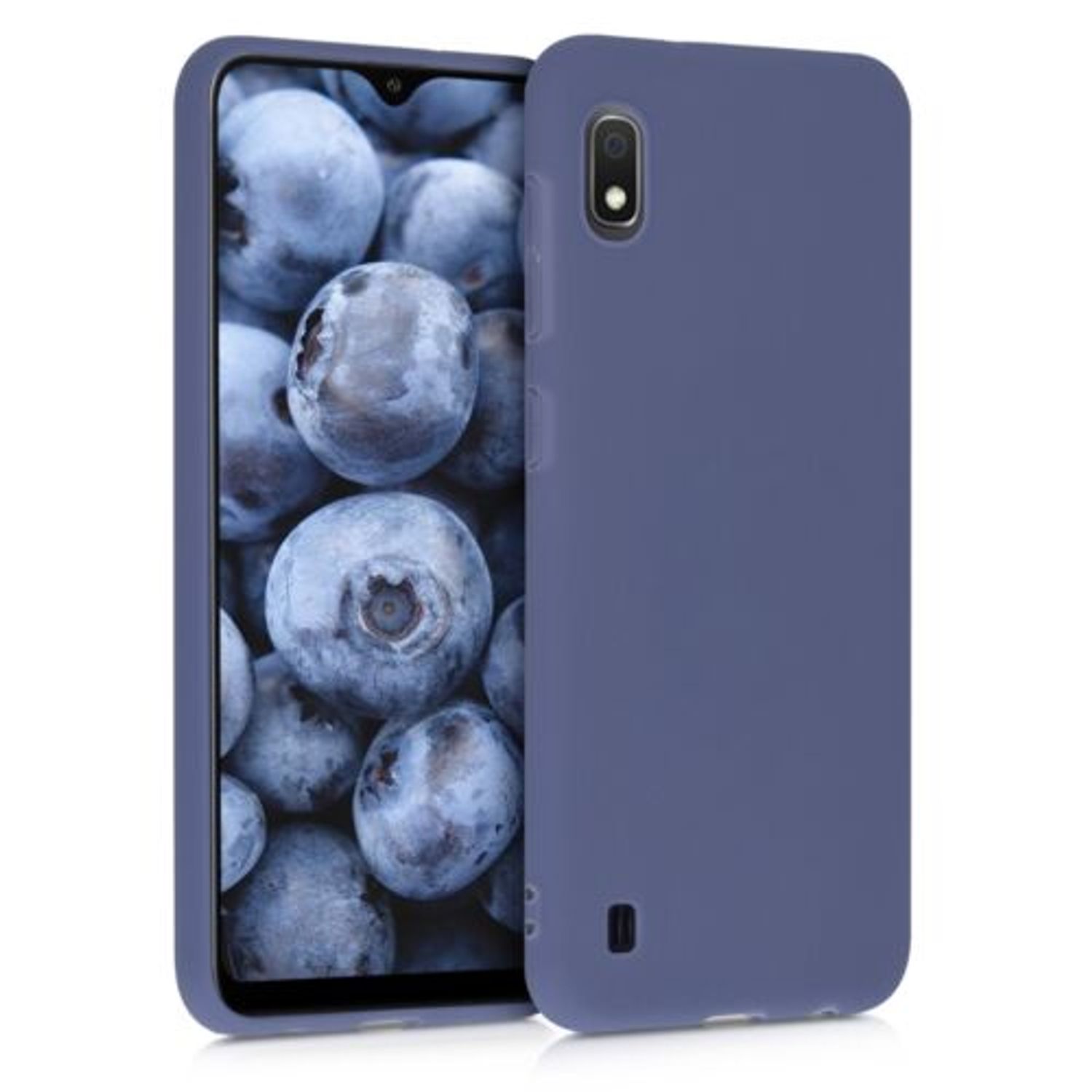 Husa pentru Samsung Galaxy A10, Silicon, Albastru, 49814.168 fotografia produsului