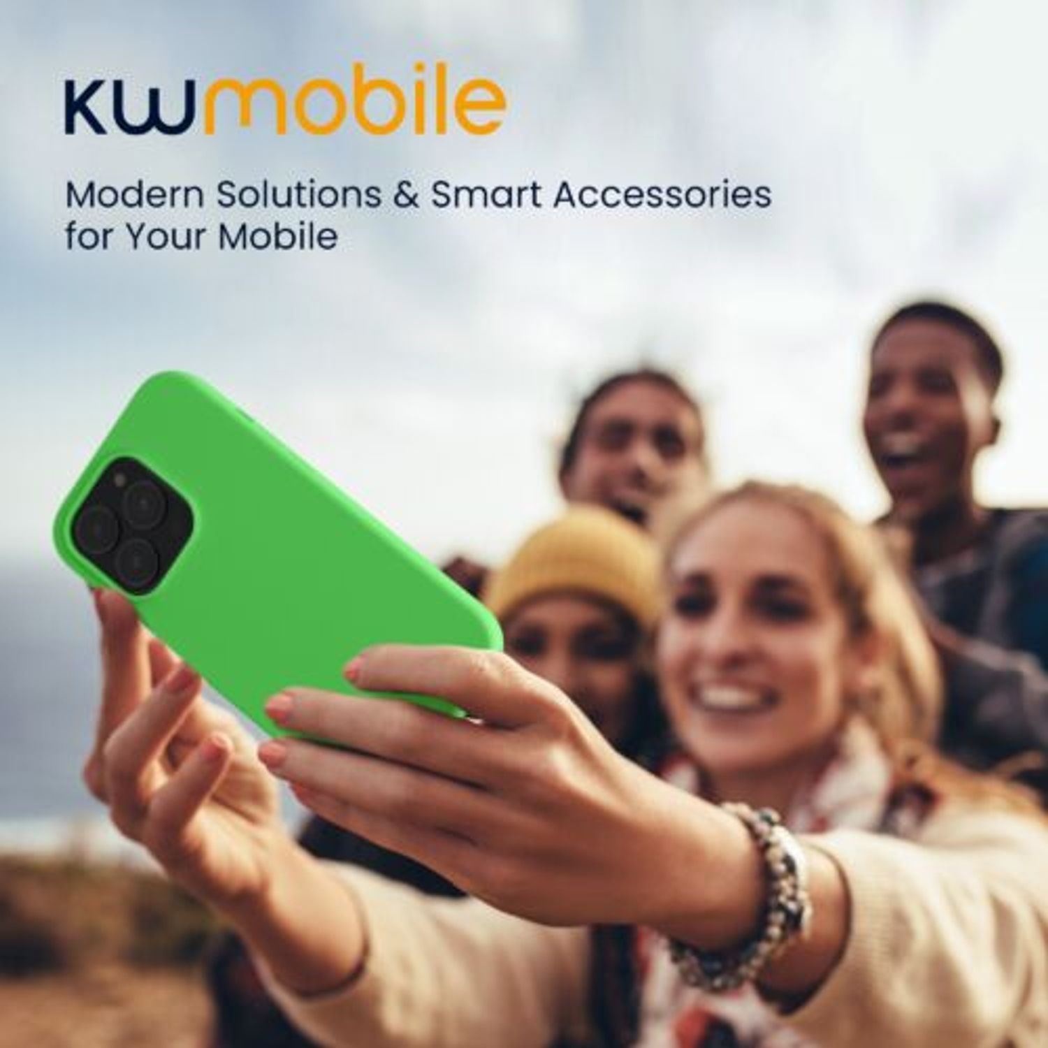 Husa Kwmobile pentru Apple iPhone 14 Pro, Silicon, Verde, 59073.159 fotografia produsului View 7 L