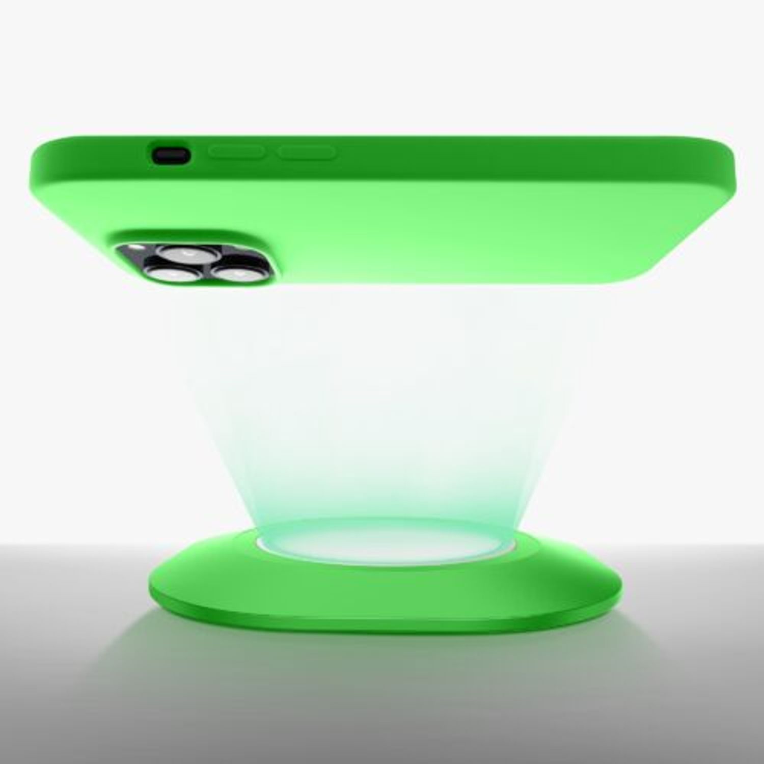 Husa Kwmobile pentru Apple iPhone 14 Pro, Silicon, Verde, 59073.159 fotografia produsului View 11 L