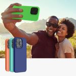 Husa Kwmobile pentru Apple iPhone 14 Pro, Silicon, Verde, 59073.159 fotografia produsului View 9 S