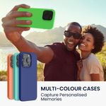 Husa Kwmobile pentru Apple iPhone 14 Pro, Silicon, Verde, 59073.159 fotografia produsului View 3 S