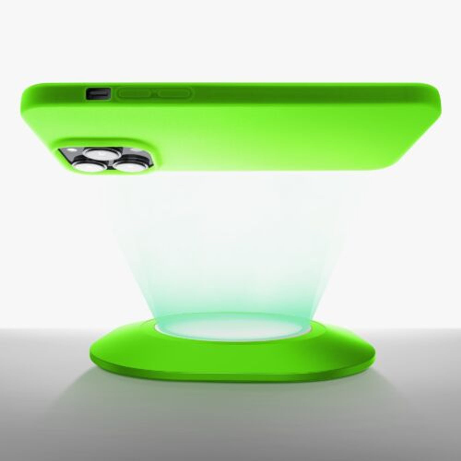 Husa Kwmobile pentru Apple iPhone 14 Pro Max, Silicon, Verde, 59078.44 fotografia produsului View 11 L