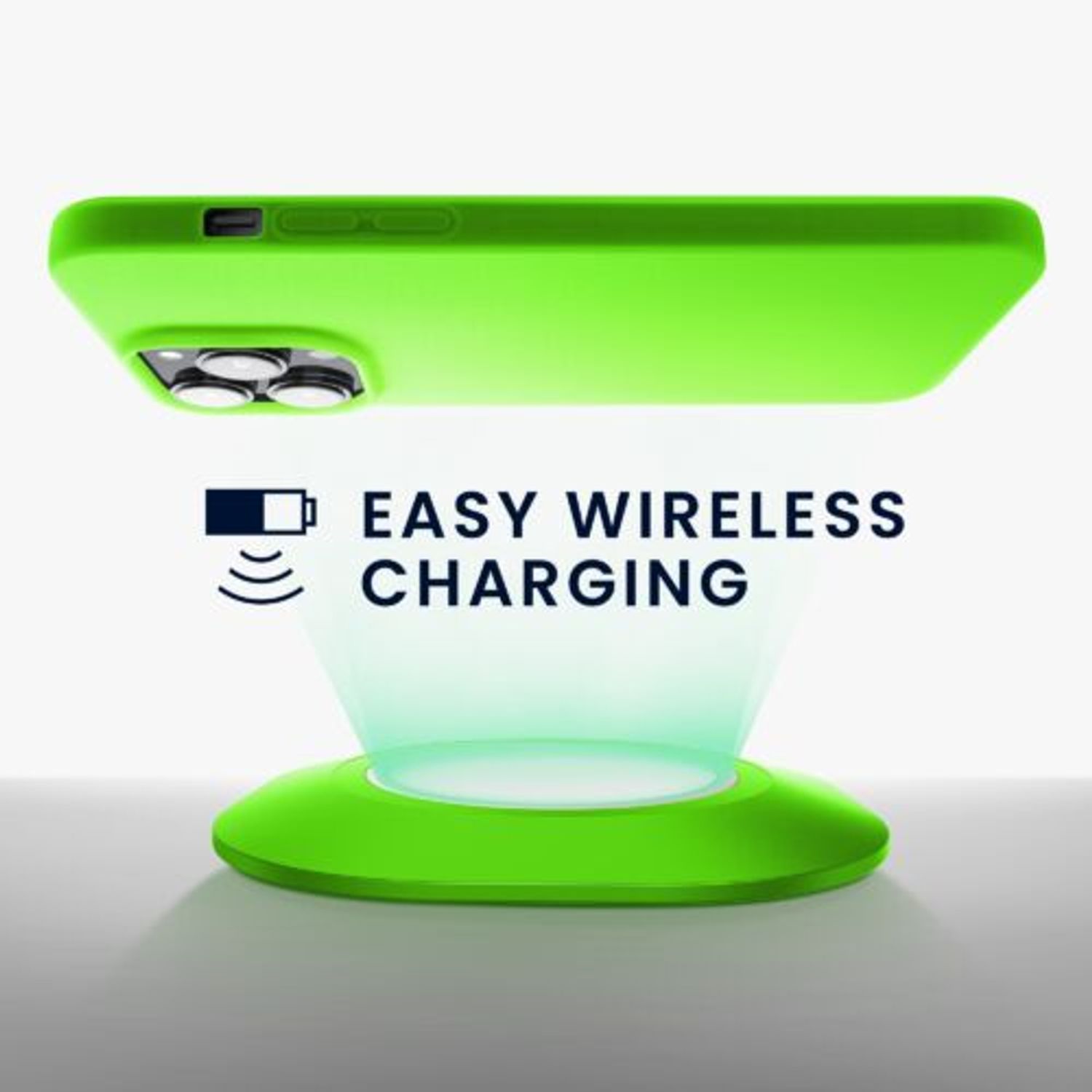 Husa Kwmobile pentru Apple iPhone 14 Pro Max, Silicon, Verde, 59078.44 fotografia produsului View 5 L