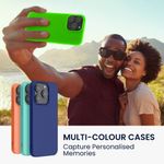 Husa Kwmobile pentru Apple iPhone 14 Pro Max, Silicon, Verde, 59078.44 fotografia produsului View 3 S