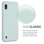 Husa pentru Samsung Galaxy A10, Silicon, Verde, 49814.200 fotografia produsului View 4 S