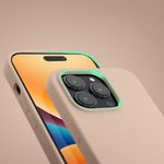Husa Kwmobile pentru Apple iPhone 14 Pro, Silicon, Crem, 59073.225 fotografia produsului View 12 S
