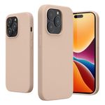 Husa Kwmobile pentru Apple iPhone 14 Pro, Silicon, Crem, 59073.225 fotografia produsului