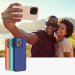 Husa Kwmobile pentru Apple iPhone 14 Pro, Silicon, Crem, 59073.225 fotografia produsului View 9 S