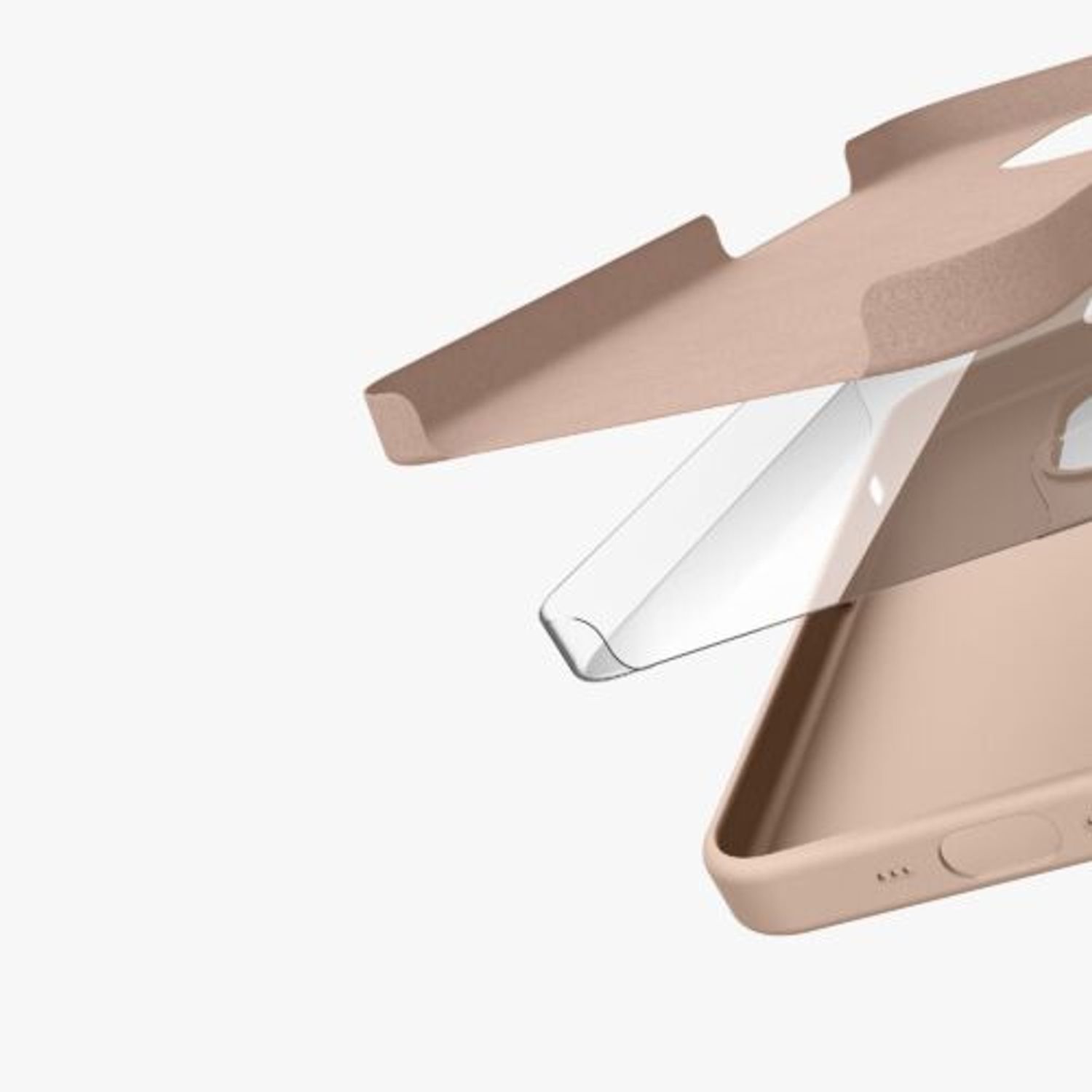 Husa Kwmobile pentru Apple iPhone 14 Pro, Silicon, Crem, 59073.225 fotografia produsului View 10 L