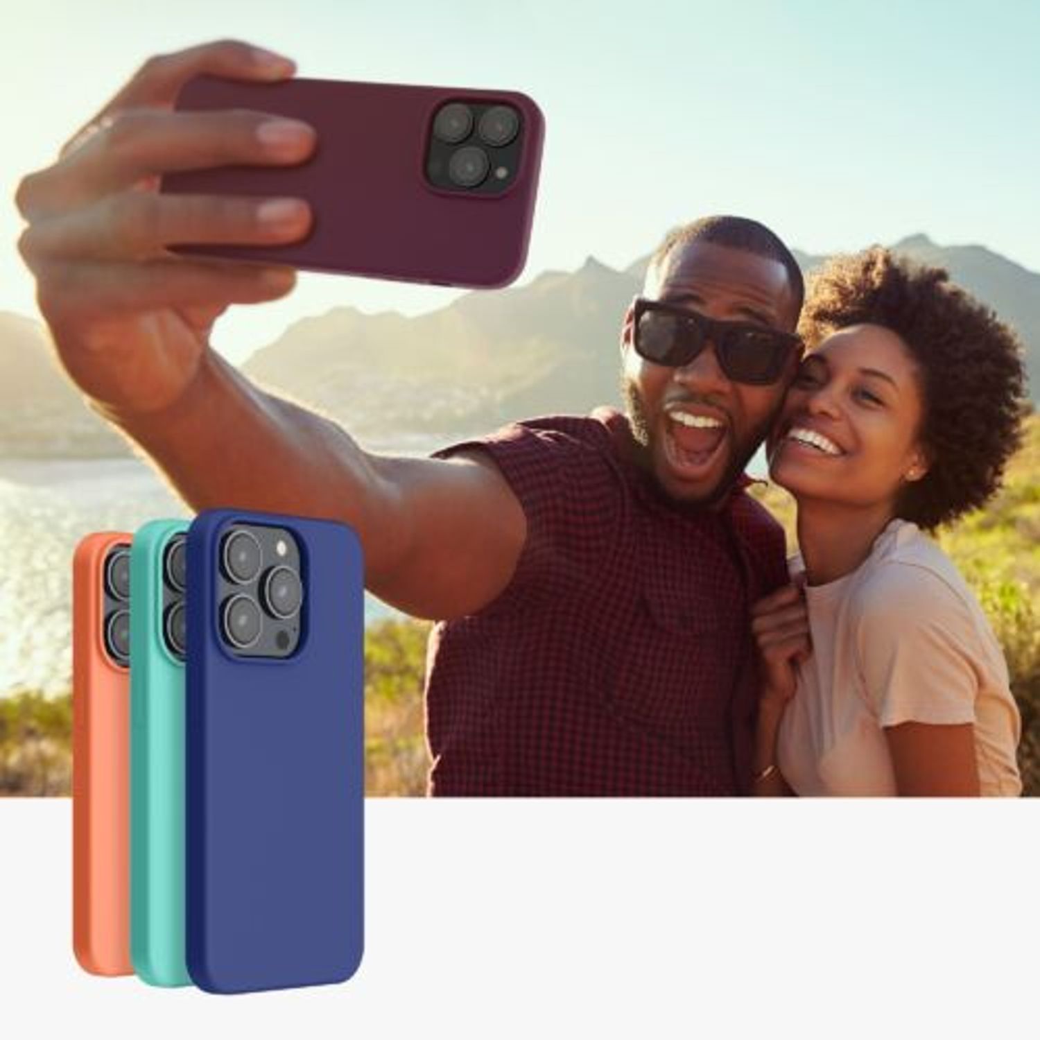 Husa Kwmobile pentru Apple iPhone 14 Pro Max, Silicon, Violet, 59074.209 fotografia produsului View 11 L