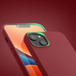 Husa Kwmobile pentru Apple iPhone 14 Plus, Silicon, Rosu, 59080.167 fotografia produsului View 12 S