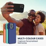 Husa Kwmobile pentru Apple iPhone 14, Silicon, Gri, 59071.186 fotografia produsului View 4 S