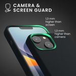 Husa Kwmobile pentru Apple iPhone 14, Silicon, Gri, 59071.186 fotografia produsului View 6 S