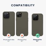 Husa Kwmobile pentru Apple iPhone 14 Pro, Silicon, Maro, 59077.101 fotografia produsului View 2 S
