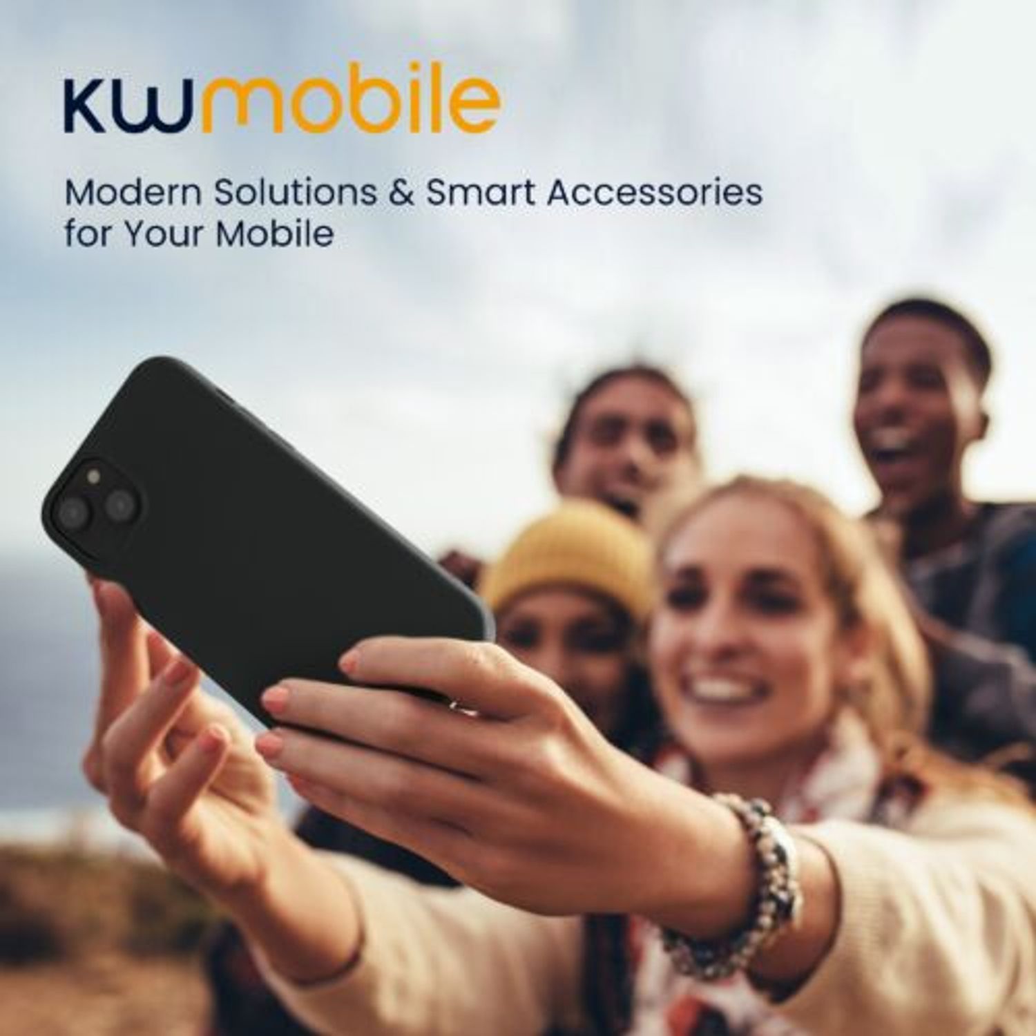 Husa Kwmobile pentru Apple iPhone 14 Plus, Silicon, Negru, 59080.47 fotografia produsului View 7 L