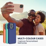 Husa Kwmobile pentru Apple iPhone 14 Plus, Silicon, Crem, 59072.10 fotografia produsului View 4 S