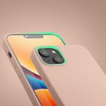 Husa Kwmobile pentru Apple iPhone 14 Plus, Silicon, Crem, 59072.10 fotografia produsului View 11 S