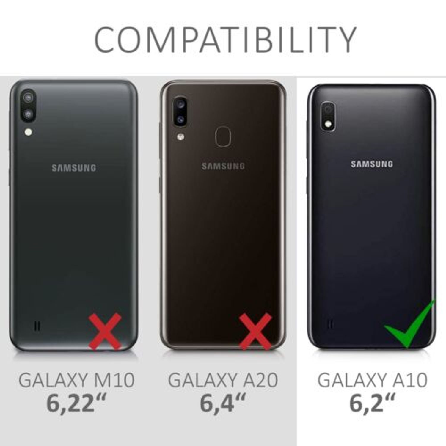 Husa pentru Samsung Galaxy A10, Silicon, Violet, 49814.190 fotografia produsului View 3 L