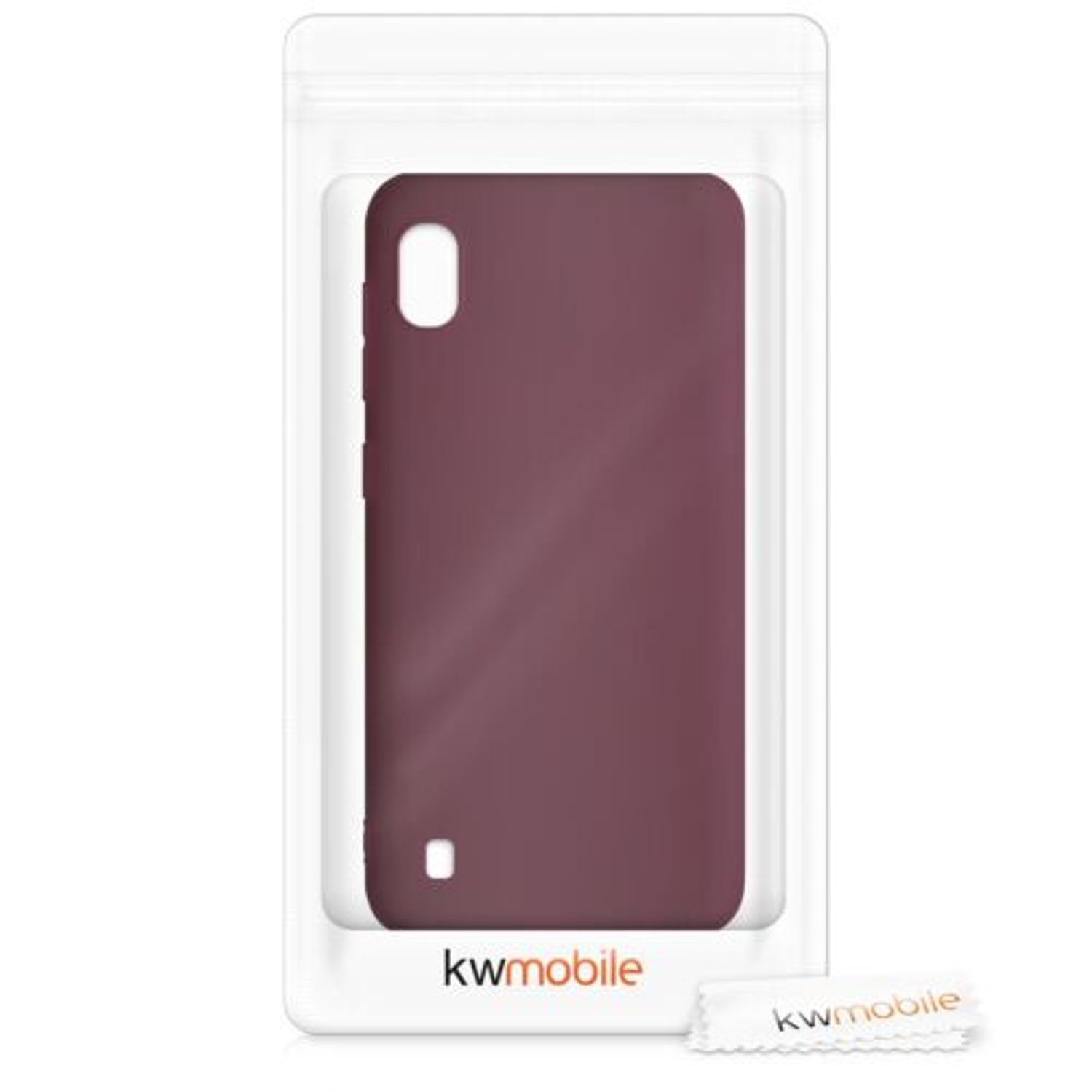 Husa pentru Samsung Galaxy A10, Silicon, Violet, 49814.190 fotografia produsului View 8 L