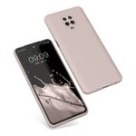 Husa Kwmobile pentru Xiaomi Redmi Note 9S/Redmi Note 9 Pro/Redmi Note 9 Pro Max, Silicon, Crem, 56562.225 fotografia produsului