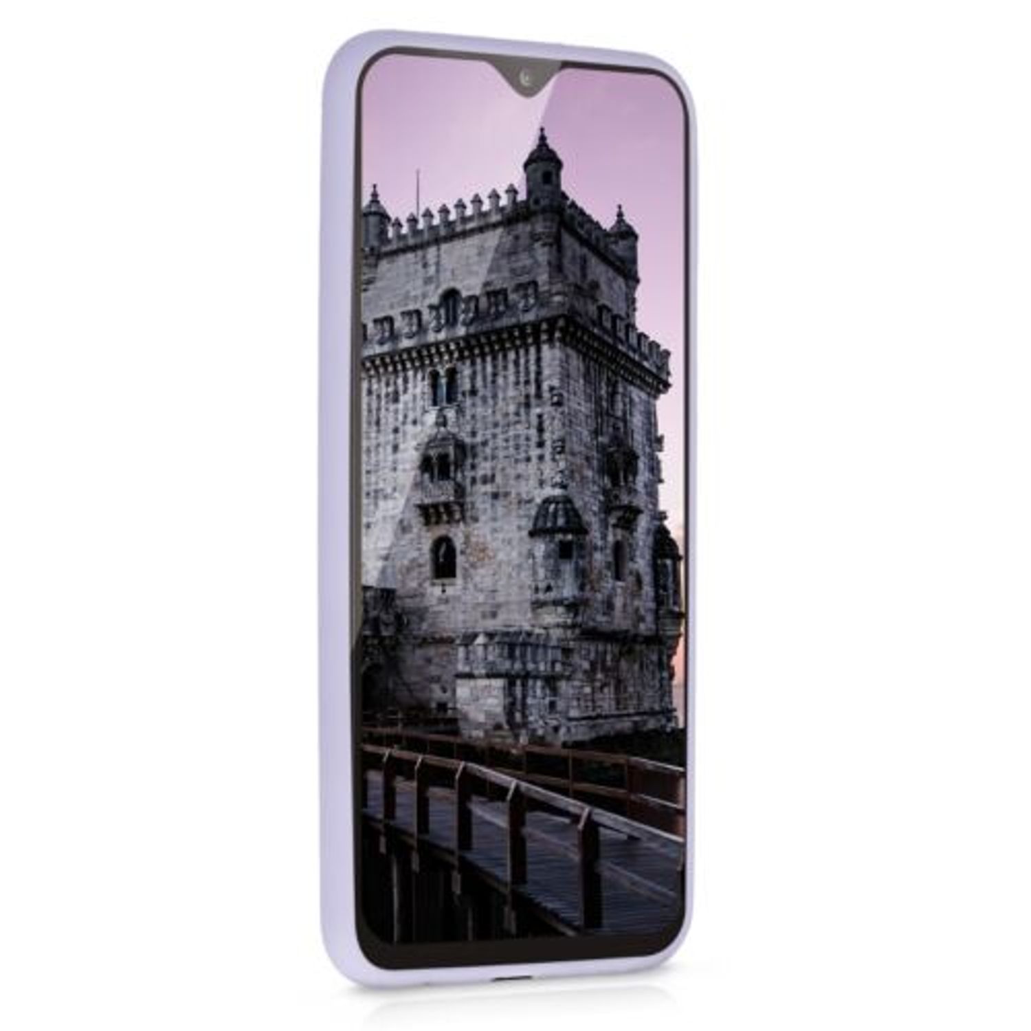 Husa pentru Samsung Galaxy A10, Silicon, Mov, 49814.108 fotografia produsului View 3 L