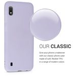 Husa pentru Samsung Galaxy A10, Silicon, Mov, 49814.108 fotografia produsului View 4 S