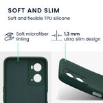 Husa Kwmobile pentru OPPO A76/A96, Silicon, Verde, 59147.169 fotografia produsului View 2 S