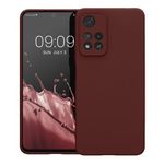 Husa Kwmobile pentru Xiaomi Redmi Note 11 Pro Plus 5G, Silicon, Rosu, 58097.187 fotografia produsului