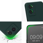 Husa Kwmobile pentru OPPO A76/A96, Silicon, Verde, 59147.169 fotografia produsului View 7 S