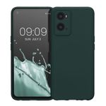 Husa Kwmobile pentru OPPO A76/A96, Silicon, Verde, 59147.169 fotografia produsului
