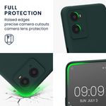 Husa Kwmobile pentru OPPO A76/A96, Silicon, Verde, 59147.169 fotografia produsului View 3 S