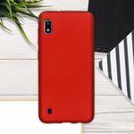 Husa pentru Samsung Galaxy A10, Silicon, Rosu, 49815.36 fotografia produsului View 3 S