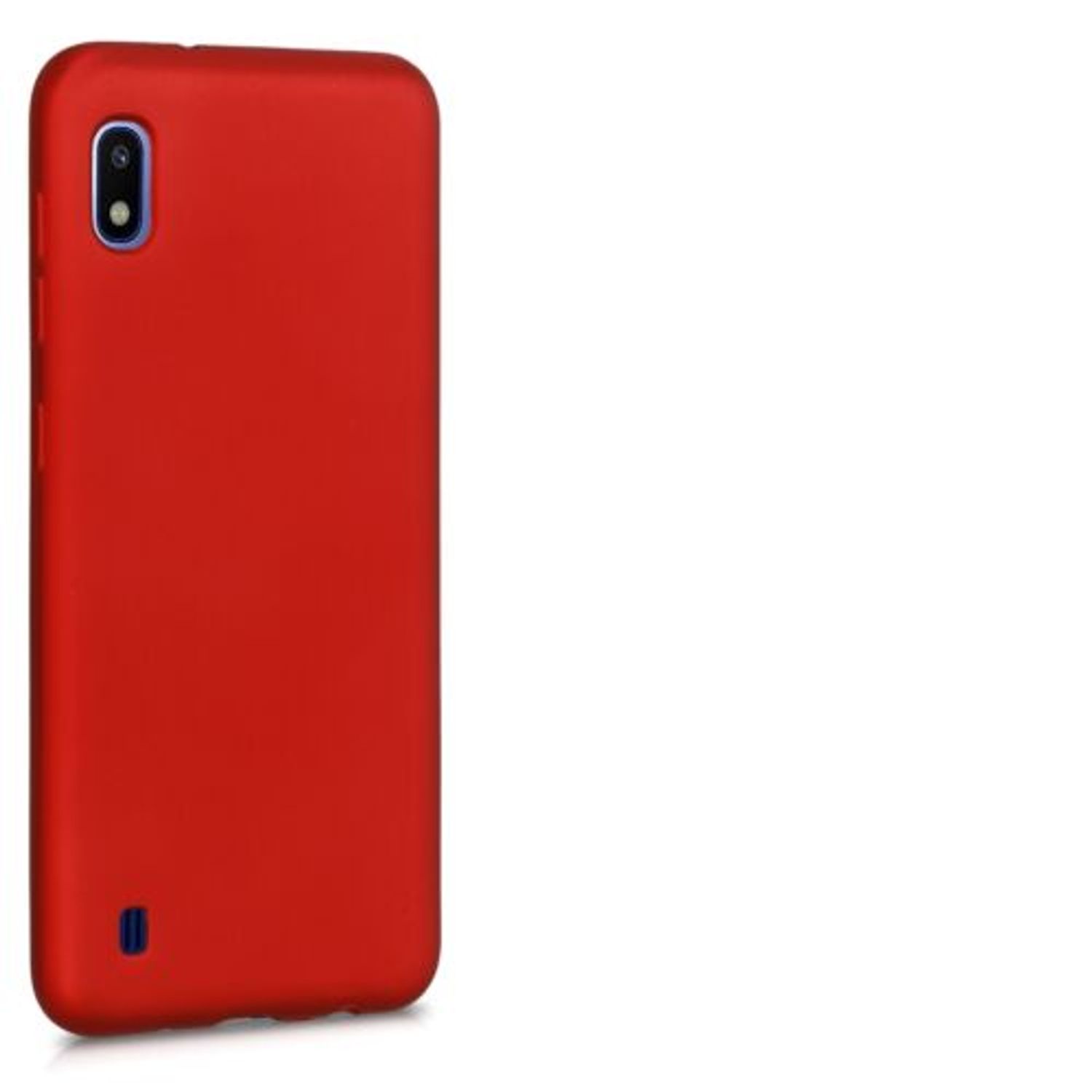 Husa pentru Samsung Galaxy A10, Silicon, Rosu, 49815.36 fotografia produsului View 7 L