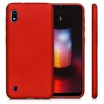 Husa pentru Samsung Galaxy A10, Silicon, Rosu, 49815.36 fotografia produsului View 2 S