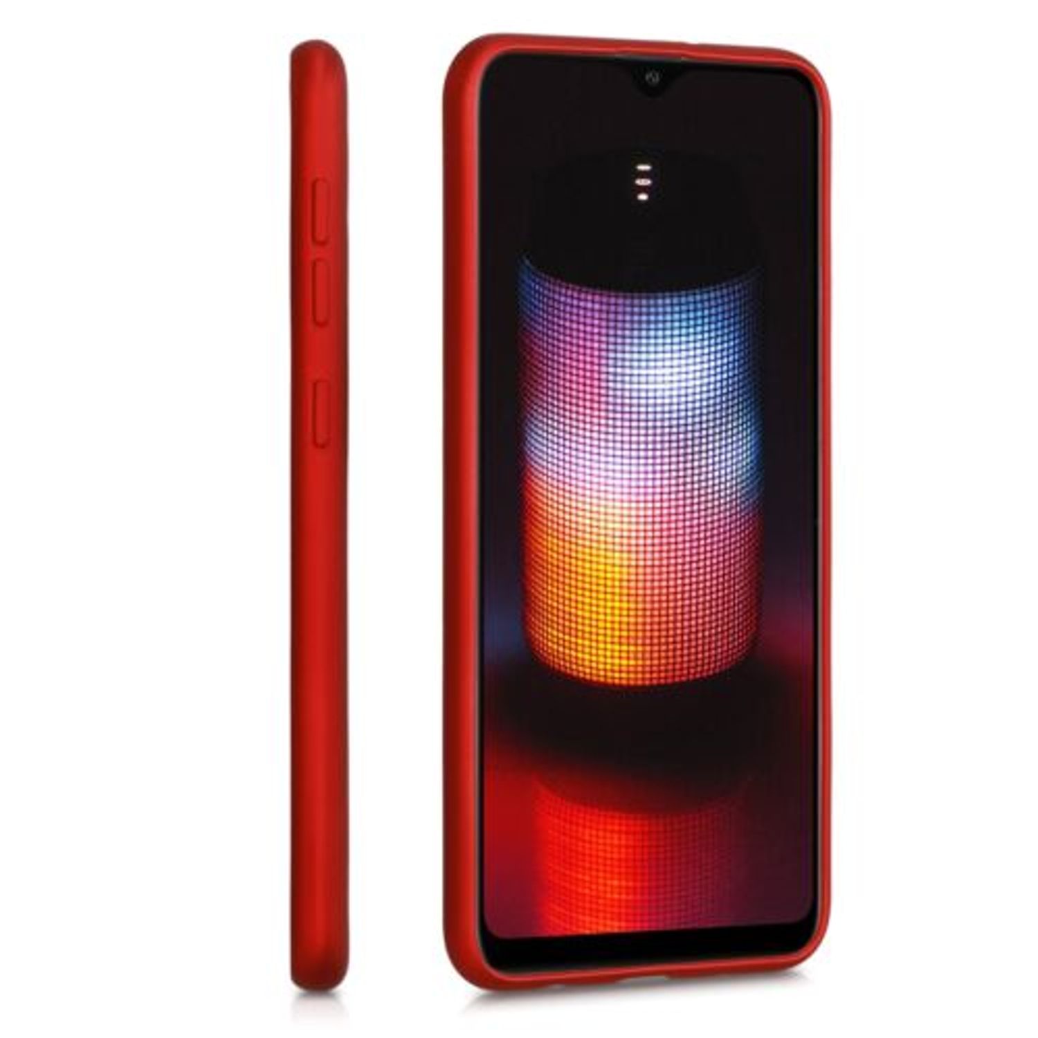 Husa pentru Samsung Galaxy A10, Silicon, Rosu, 49815.36 fotografia produsului View 6 L