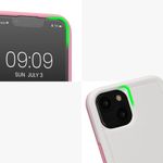 Husa Kwmobile pentru Apple iPhone 13, Silicon, Alb/Roz, 59198.02 fotografia produsului View 10 S