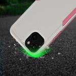 Husa Kwmobile pentru Apple iPhone 13, Silicon, Alb/Roz, 59198.02 fotografia produsului View 9 S